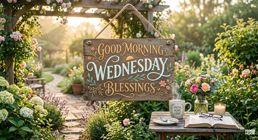 Good Morning Wednesday Blessings