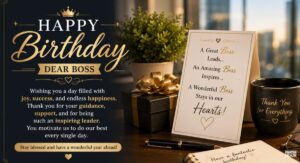 heart touching birthday wishes for boss