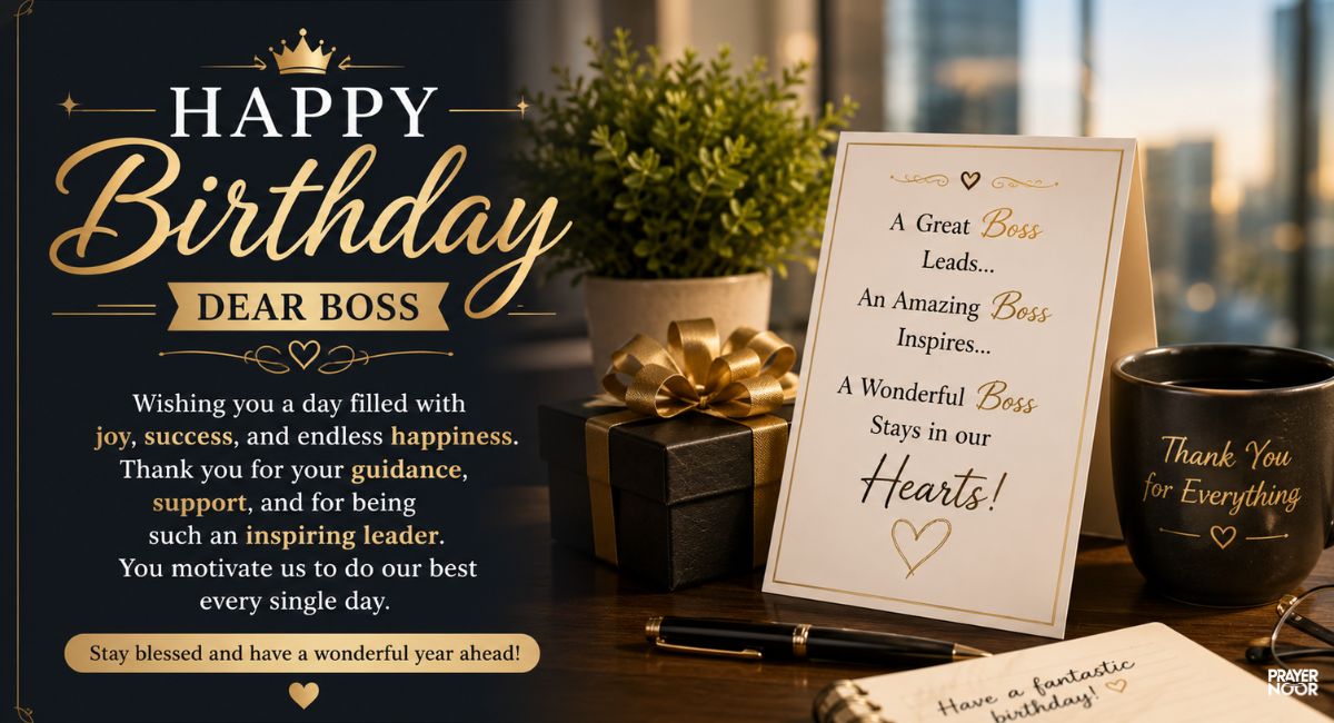 heart touching birthday wishes for boss