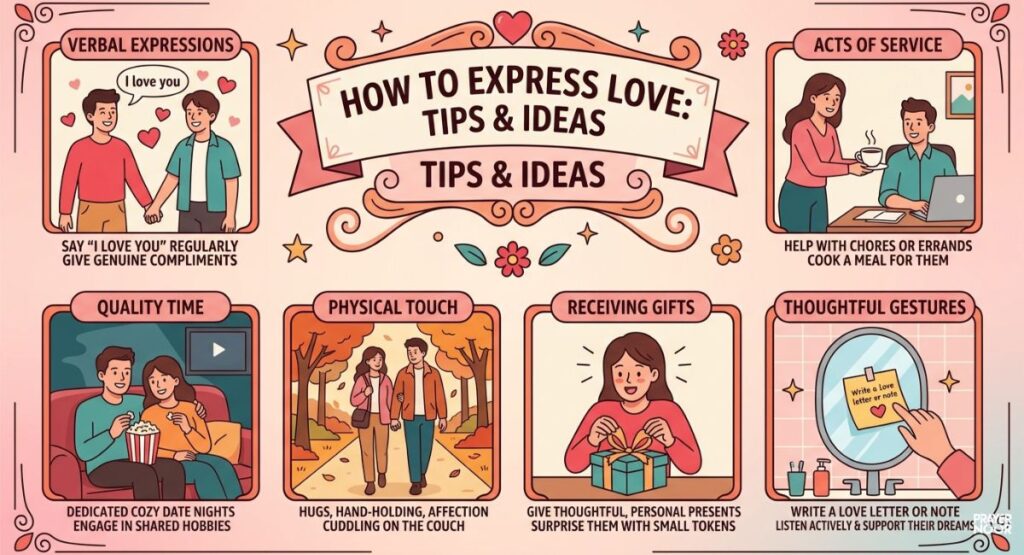 How to Express Love Tips & Ideas