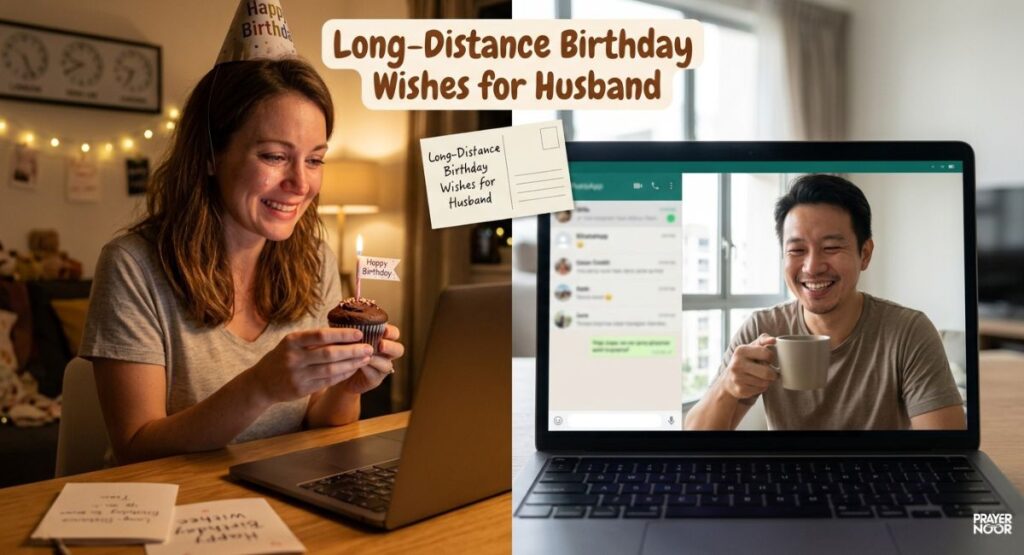Long-Distance Birthday Wishes for Husband