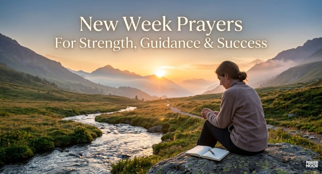 New Week Prayers for Strength, Guidance & Success