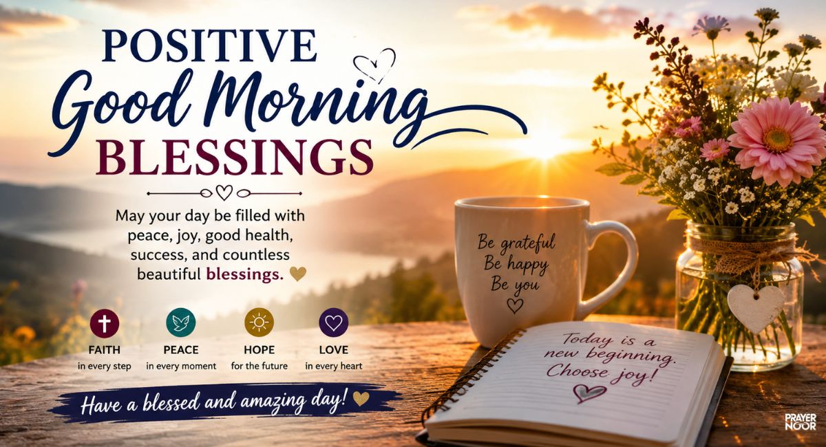 positive good morning blessings