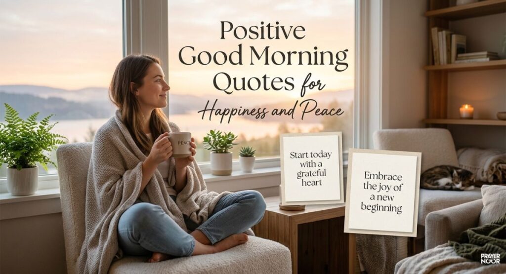 Positive Good Morning Quotes for Happiness and Peace