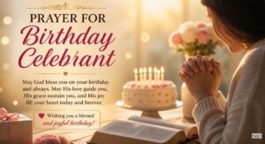 prayer for birthday celebrant