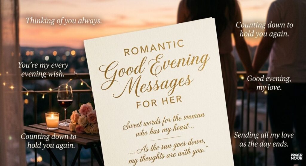 Romantic Good Evening Messages for Her