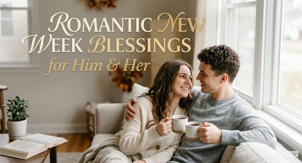 Romantic New Week Blessings for Him & Her