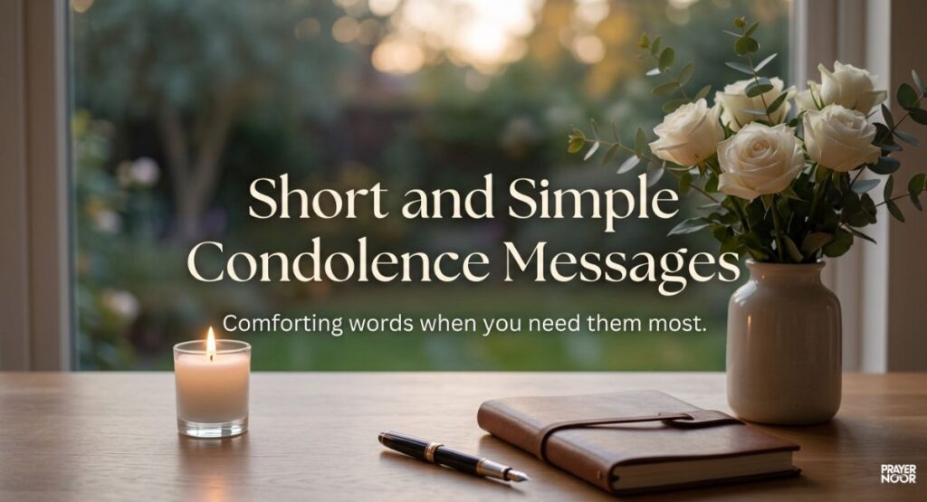 Short and Simple Condolence Messages