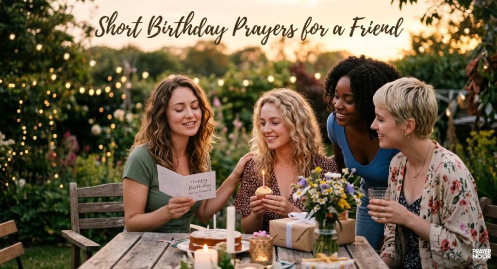 Short Birthday Prayers for a Friend