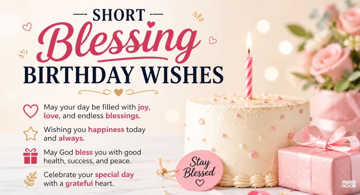short blessing birthday wishes