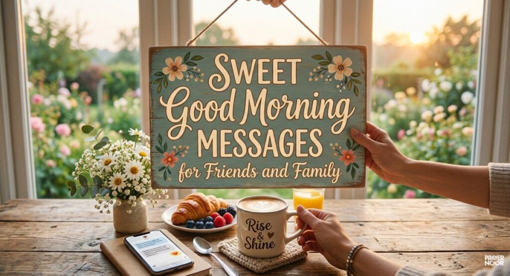 Sweet Good Morning Messages for Friends and Family
