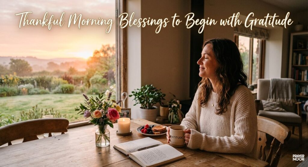 Thankful Morning Blessings to Begin with Gratitude