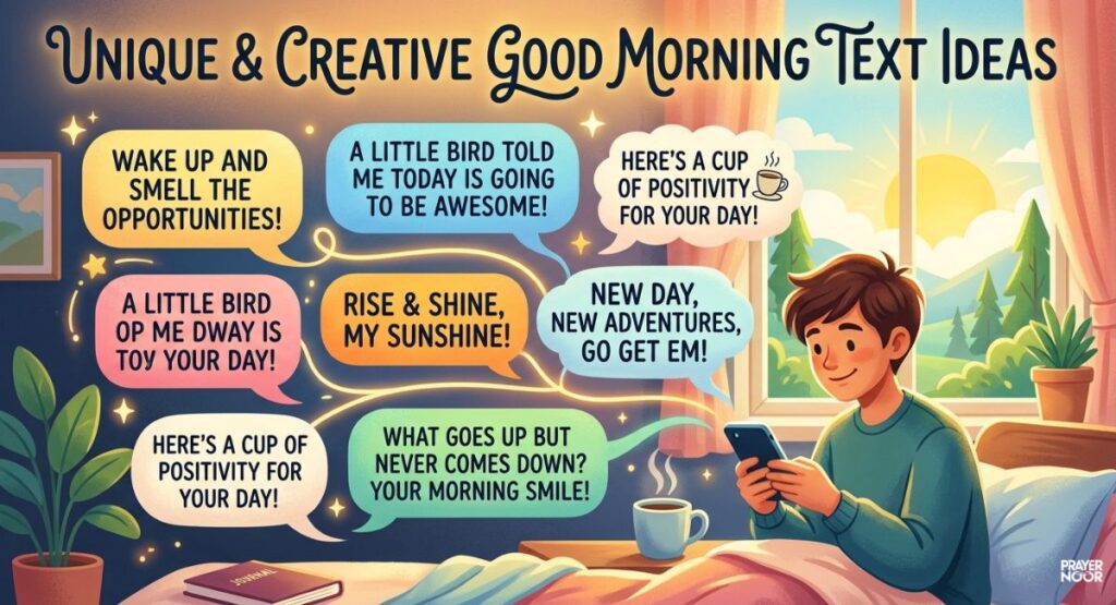 Unique & Creative Good Morning Text Ideas