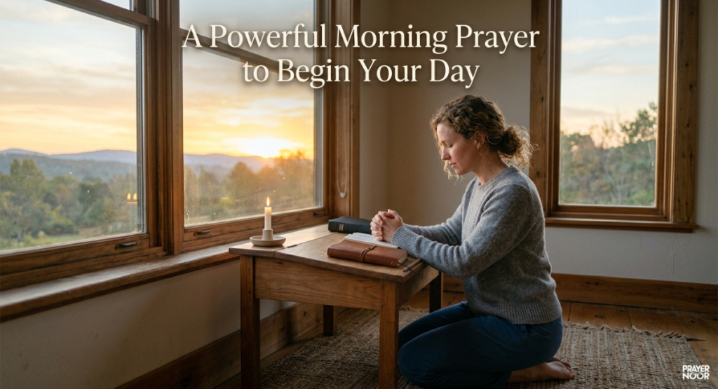 A Powerful Morning Prayer to Begin Your Day