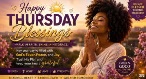 african american thursday blessings gif