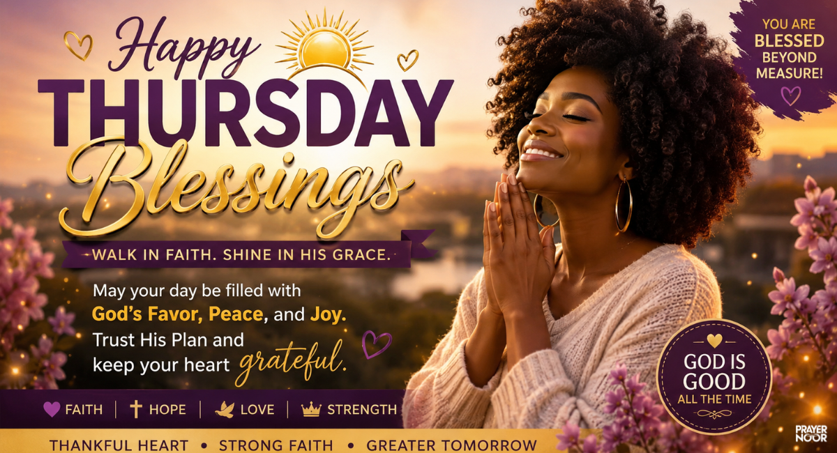african american thursday blessings gif