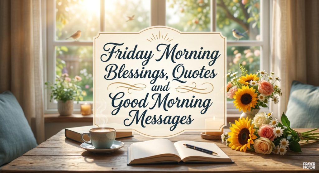 Friday Morning Blessings, Quotes and Good Morning Messages