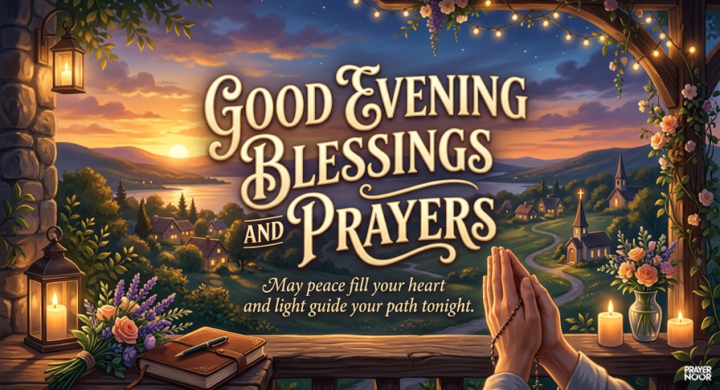 Good Evening Blessings and Prayers