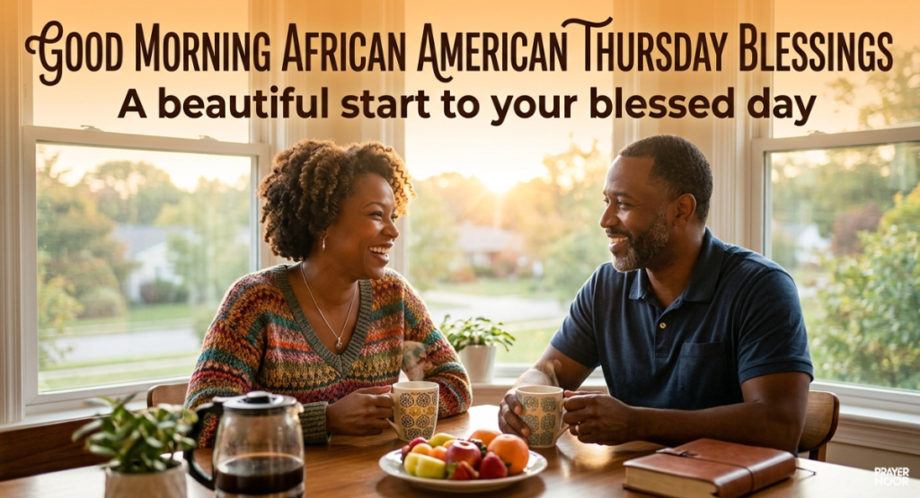Good Morning African American Thursday Blessings
