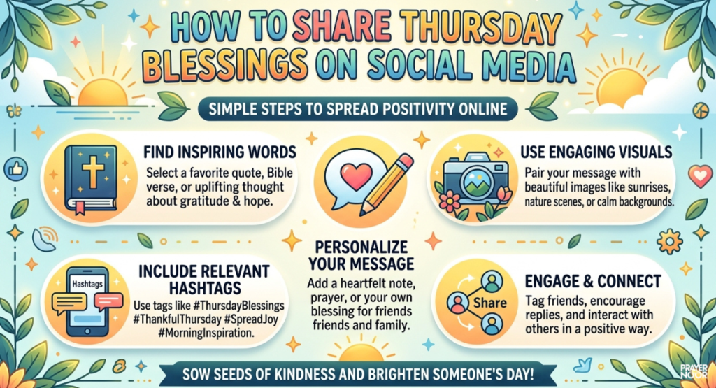 How to Share Thursday Blessings on Social Media