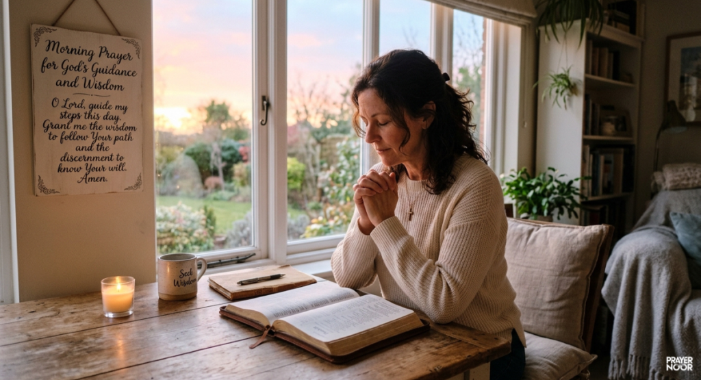 Morning Prayer for God's Guidance and Wisdom