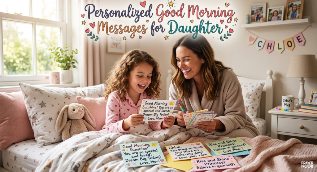 Personalized Good Morning Messages for Daughter