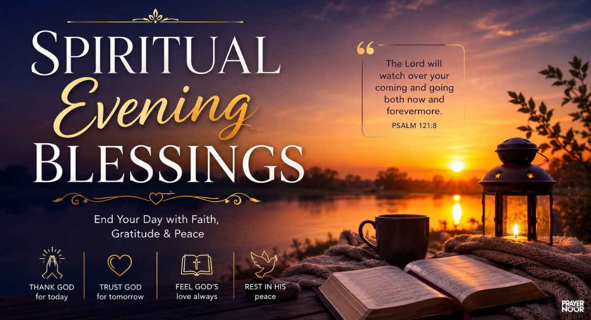 Spiritual evening blessings